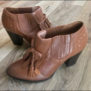 Seychelles heeled oxford booties by Anthropologie
